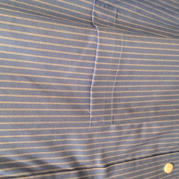 Blue long sleeve dress shirt - Picture 4 of 4